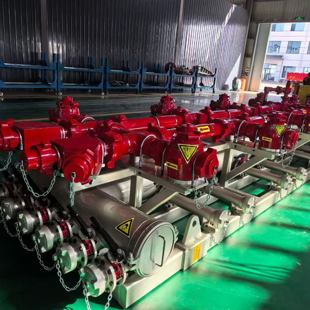 High Low Pressure Manifold Skid